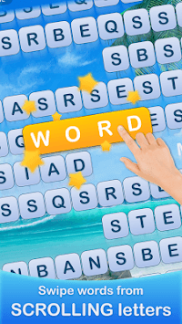 Scrolling Words-Find Words from Scrolling Letters for PC screenshot 1