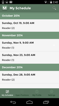 Ministry Scheduler Pro for PC screenshot 2