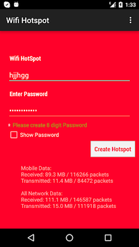 Mobile Hotspot Router for PC screenshot 1