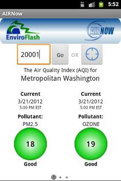 EPA's AIRNow for PC screenshot 1