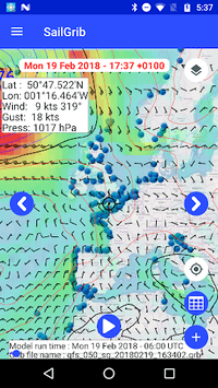 Marine Weather | SailGrib Free for PC screenshot 3