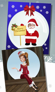 Christmas Face Editor – Create Greeting Cards for PC screenshot 1