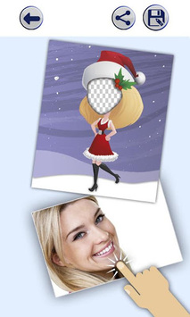Christmas Face Editor – Create Greeting Cards for PC screenshot 3