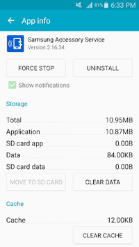 Samsung Accessory Service for PC screenshot 1