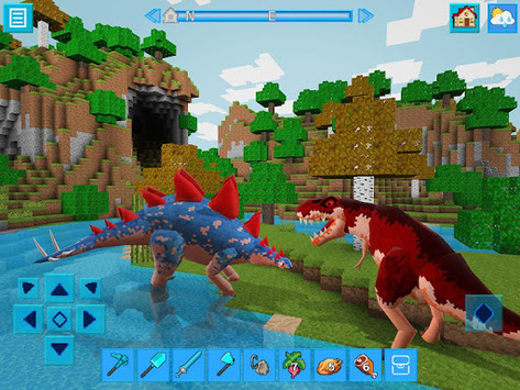 DinoCraft Survive & Craft Pocket Edition for PC screenshot 1