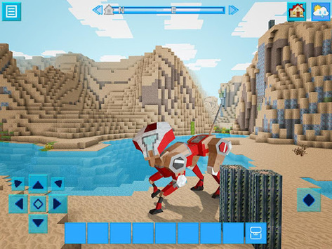 RoboCraft: Building & Survival Craft - Robot World for PC screenshot 1