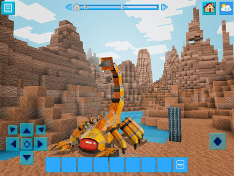 RoboCraft: Building & Survival Craft - Robot World for PC screenshot 2
