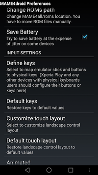 MAME4ALL Android for PC screenshot 3