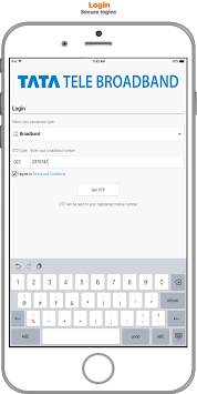 Tata Tele Broadband - Pay Bills & Track Usage for PC screenshot 1