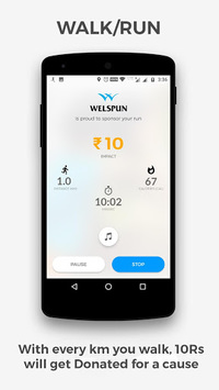 Impact - Fitness + Charity. Walk - Jog - Run for PC screenshot 2