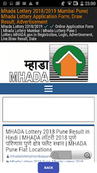 MHADA LOTTERY INFORMATION for PC screenshot 3