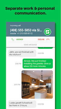 Sideline - Second Phone Number - Work or Personal for PC screenshot 3