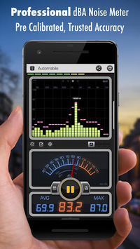 Decibel X - Sound Meter dBA, Noise Detector for PC screenshot 1