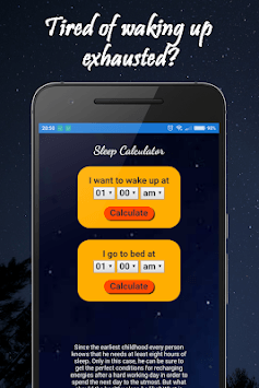 Sleep Calculator for PC screenshot 1