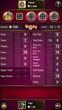 Yatzy - Offline for PC screenshot 2