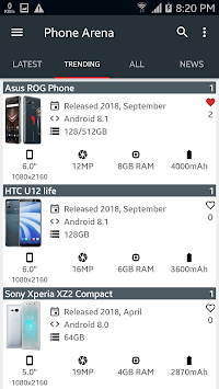 Phone Arena - Gsm Arena - Mobile and cellular news for PC screenshot 2