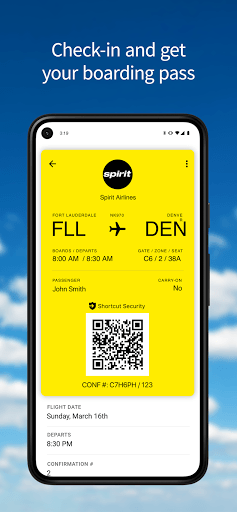 Spirit Airlines for PC screenshot 3