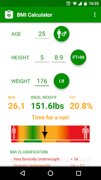 BMI Calculator for PC screenshot 3