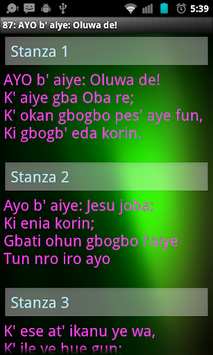 Yoruba Baptist Hymns for PC screenshot 2
