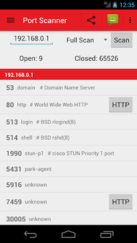 PortDroid Network Analysis for PC screenshot 1