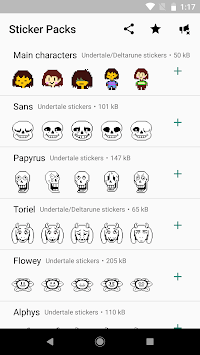 UNDERTALE and DELTARUNE stickers for WhatsApp for PC screenshot 1