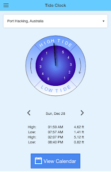 Tide Clock Free for PC screenshot 1