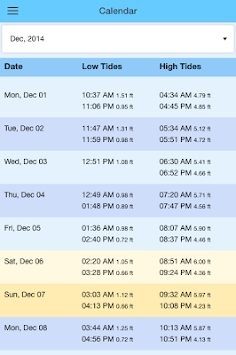 Tide Clock Free for PC screenshot 2