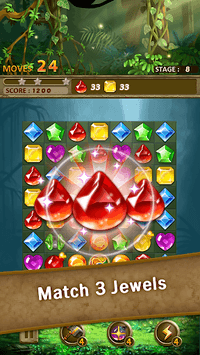 Jewels Jungle : Match 3 Puzzle for PC screenshot 1