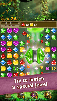 Jewels Jungle : Match 3 Puzzle for PC screenshot 2