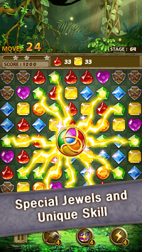 Jewels Jungle : Match 3 Puzzle for PC screenshot 3