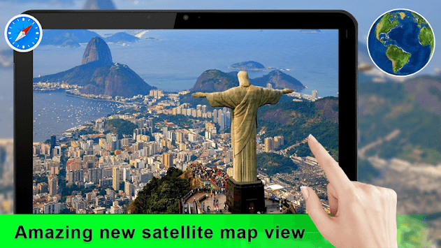 Live Earth Map View: 360 Satellite & Street view for PC screenshot 2