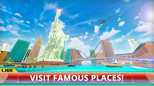 New York City Craft: Blocky NYC Building Game 3D for PC screenshot 2