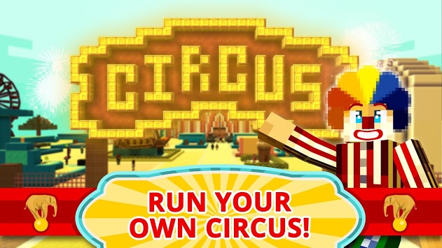 Circus Craft: Rollercoaster, Animals & Crafting 3D for PC screenshot 1
