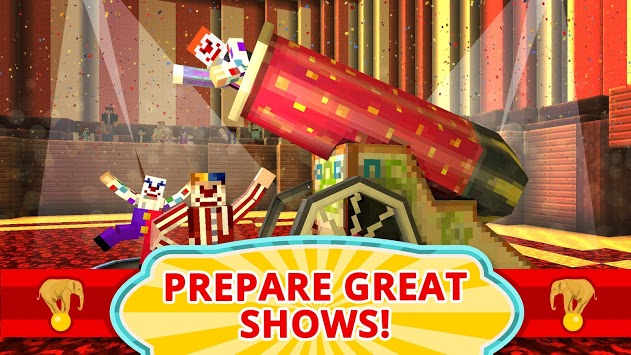Circus Craft: Rollercoaster, Animals & Crafting 3D for PC screenshot 3
