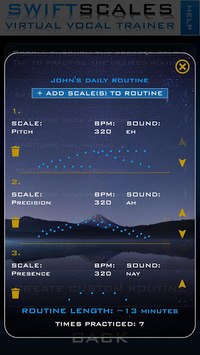 SWIFTSCALES - Vocal Trainer for PC screenshot 2