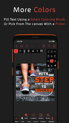 Postershop - Typography Designer & Text On Photo for PC screenshot 2