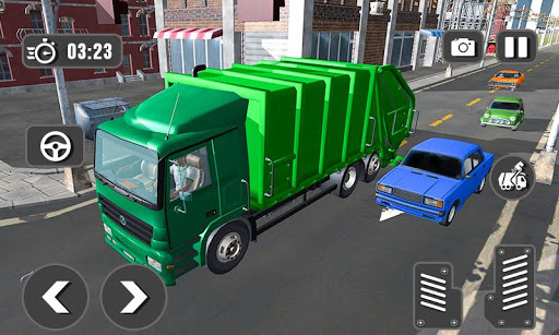 City Garbage Truck 2018: Road Cleaner Sweeper Game for PC screenshot 1