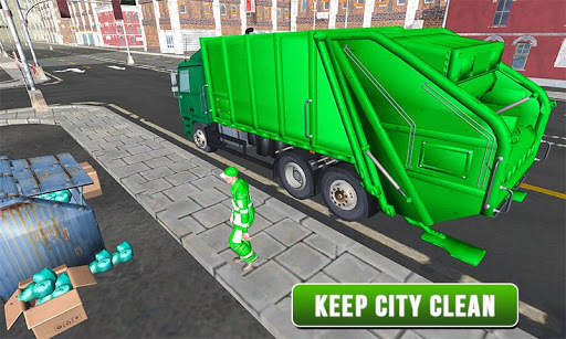 City Garbage Truck 2018: Road Cleaner Sweeper Game for PC screenshot 3