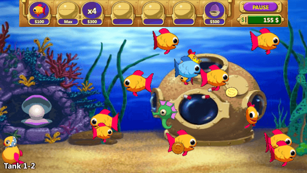 Insane Aquarium Deluxe - Feed Fishes! Fight Alien! for PC screenshot 1