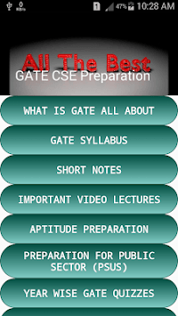 GATE CSE Preparation for PC screenshot 1