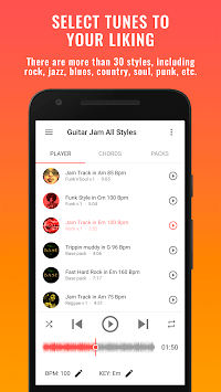 Backing Tracks Guitar Jam for PC screenshot 1