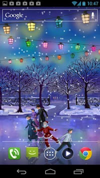 Christmas Rink Live Wallpaper for PC screenshot 1