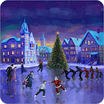 Christmas Rink Live Wallpaper APK