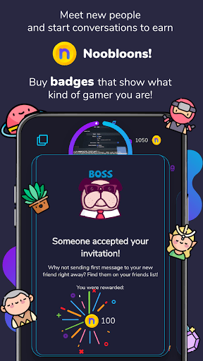 Noobly: find gamers, meet friends. for PC screenshot 3
