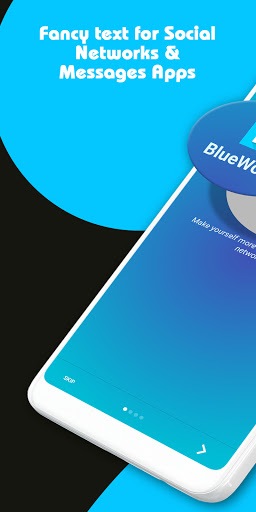 Blue Words - Stylish Fonts, Fancy Text for PC screenshot 1
