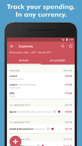 Toshl Finance - Personal Budget & Expense Tracker for PC screenshot 1