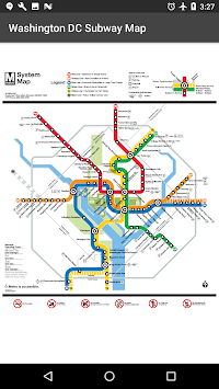 Washington DC Metro Map for PC screenshot 1