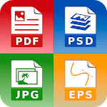 Photo & Image converter: jpg pdf eps psd png bmp.. for PC