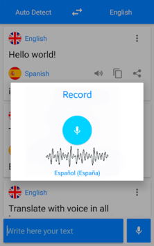 Translate voice - Translator for PC screenshot 1