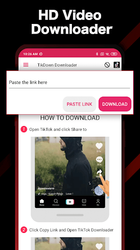 Video Downloader for TikTok - TikDown NO Watermark for PC screenshot 1
